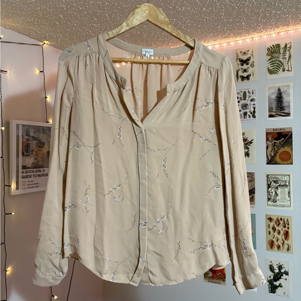 Babaton 100% Silk Blouse